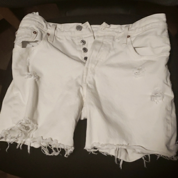 Signature by Levi Strauss Pants - White summer shorts